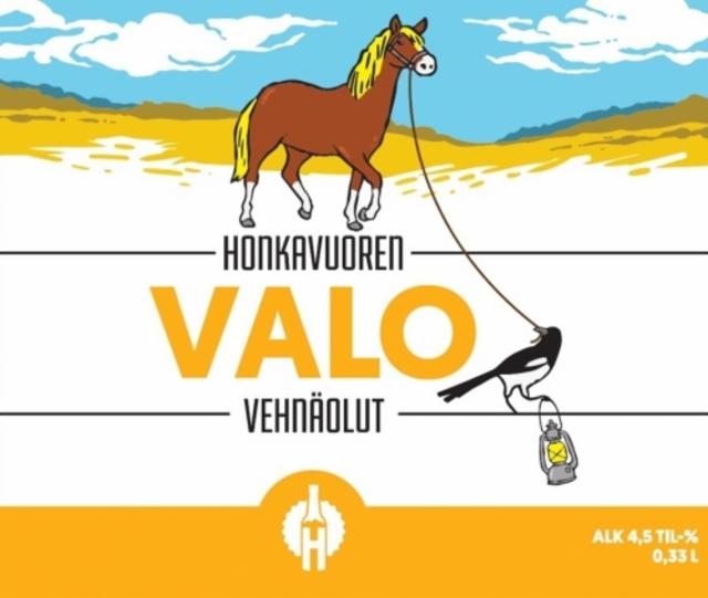 Honkavuoren Valo 4.5%, Panimo Honkavuori, Finland