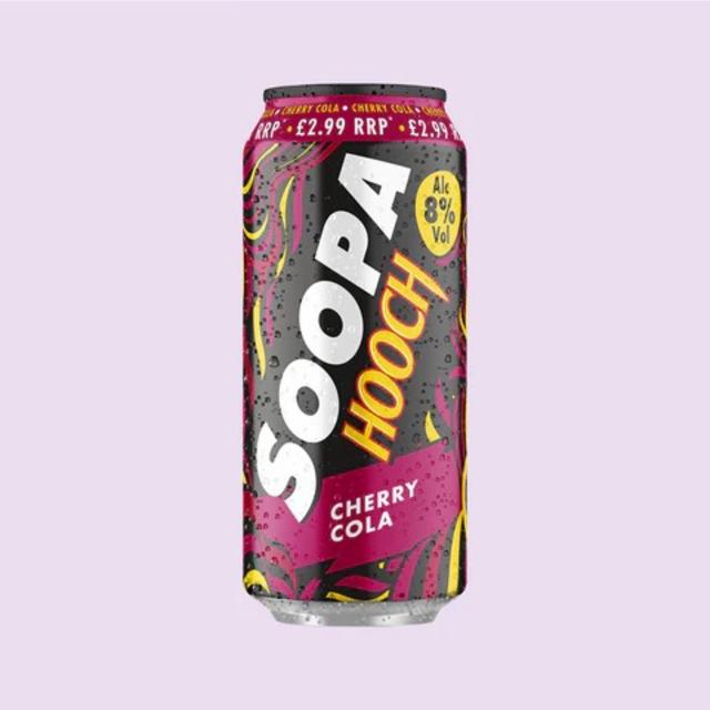 Hooch Soopa Cherry Cola, Global Brands Ltd