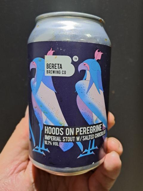 hoods on peregrine 10.7%, Bereta Brewing Co, Romania