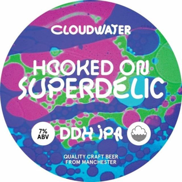 Hooked On Superdelic 7.0%, Cloudwater Brew Co., England