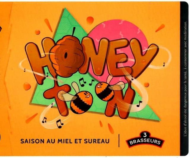 Hooney Toon 7.0%, Les 3 Brasseurs / The 3 Brewers Lille, France