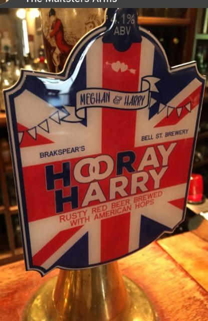 Hooray Harry 4.1%, Brakspear Brewing Company, England