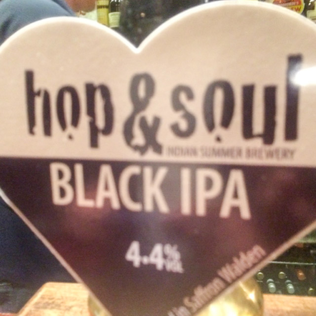 Hop and Soul Black IPA 4.4%, Indian Summer, England