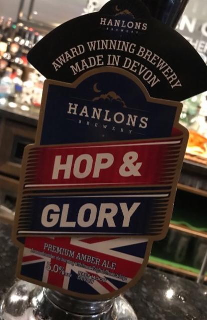 Hop & Glory 5.0%, Hanlons Brewery, England