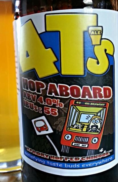 Hop Aboard 4.0%, 4T's Brewery, England