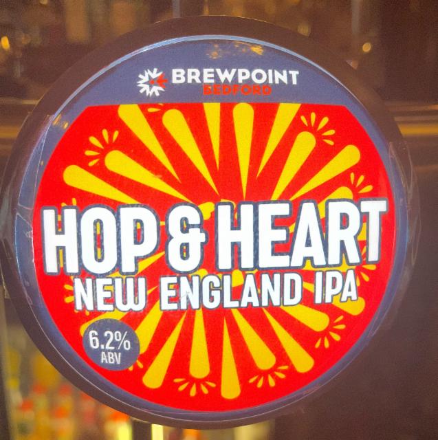 Hop and heart, Brewpoint Brewery (Wells & Co)