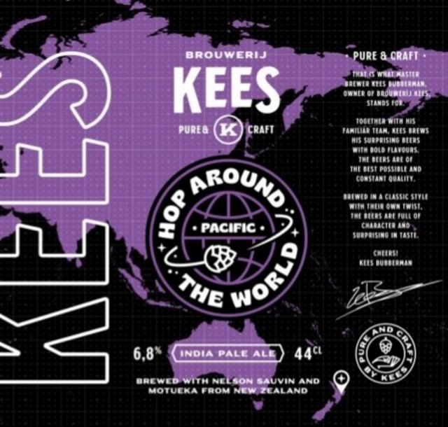 Hop Around The World Pacific 6.8%, Brouwerij Kees, Netherlands