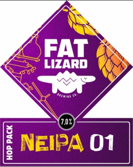 Hop Pack NEIPA 01 7.0%, Fat Lizard Brewing Co., Finland
