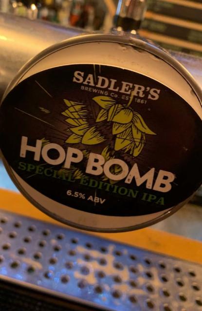 Hop Bomb Special Edition (Keg) 6.5%, Sadler's Ales, England
