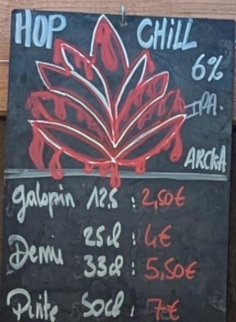Hop Chill 6.0%, Brasserie Arcka, France