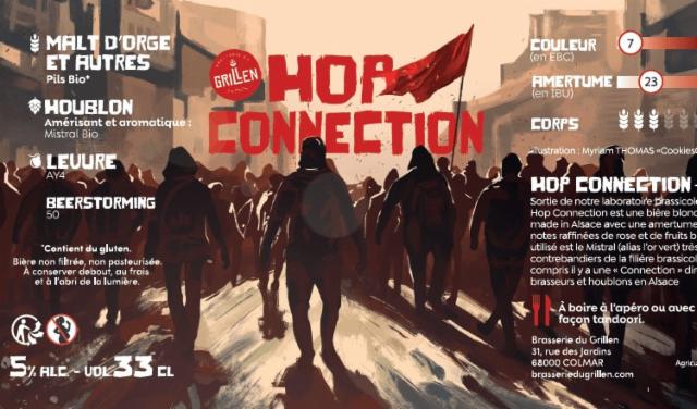 Hop Connection 5.0%, Brasserie Du Grillen, France