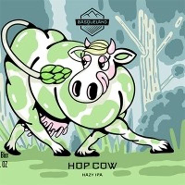 Hop Cow 5.8%, Basqueland Brewing, Spain