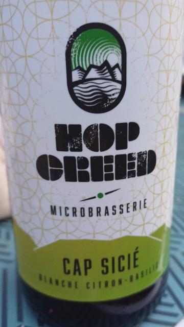 hop creed cap sicié, HOP CREED