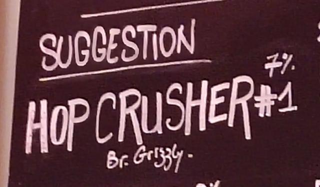 Hop Crusher #1 7.0%, Brasserie Grizzly, France