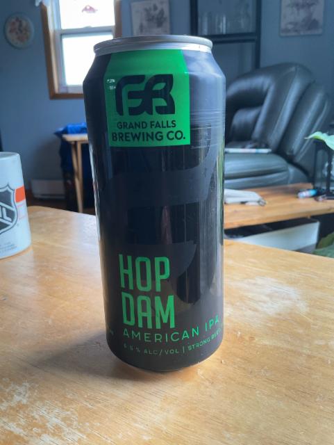 Hop Dam American IPA, Grand Falls Brewing Company