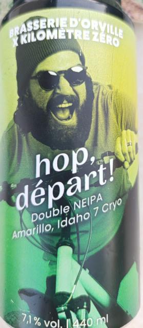 hop, départ! 7.1%, Brasserie D'Orville, France