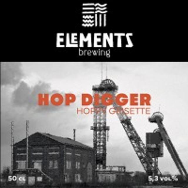 Hop Digger 5.3%, Elements Brewing, France