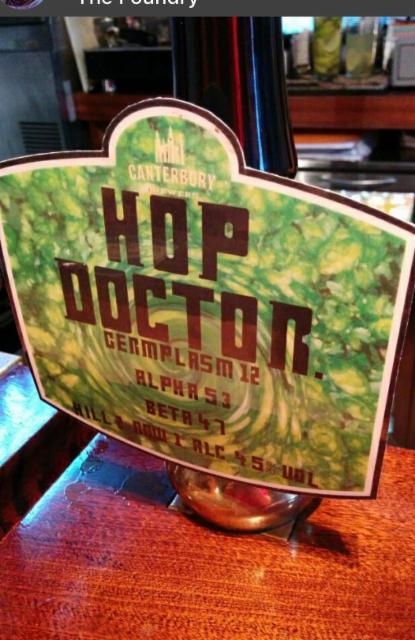 Hop Doctor 4.5%, Canterbury Brewers, England