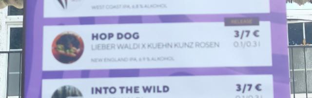 Hop Dog, Lieber Waldi