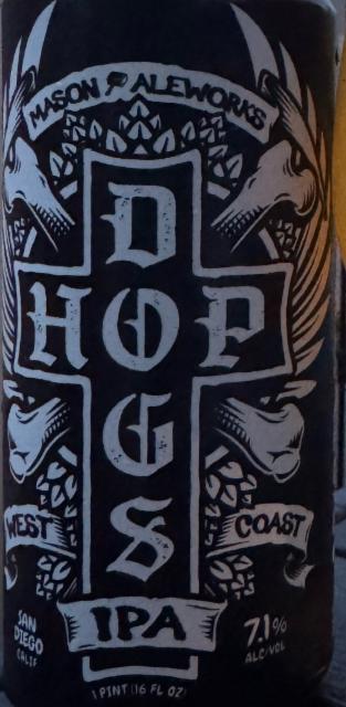 Hop dogs 7.1%, Mason Ale Works, United States