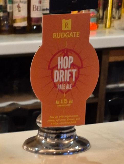 Hop Drift 4.1%, Rudgate Brewery, England