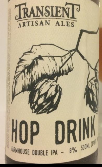 Hop Drink 8.2%, Transient Artisan Ales, United States