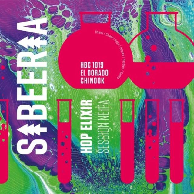 Hop Elixir: HBC 1019, El Dorado & Chinook 4.9%, Sibeeria, Czech Republic