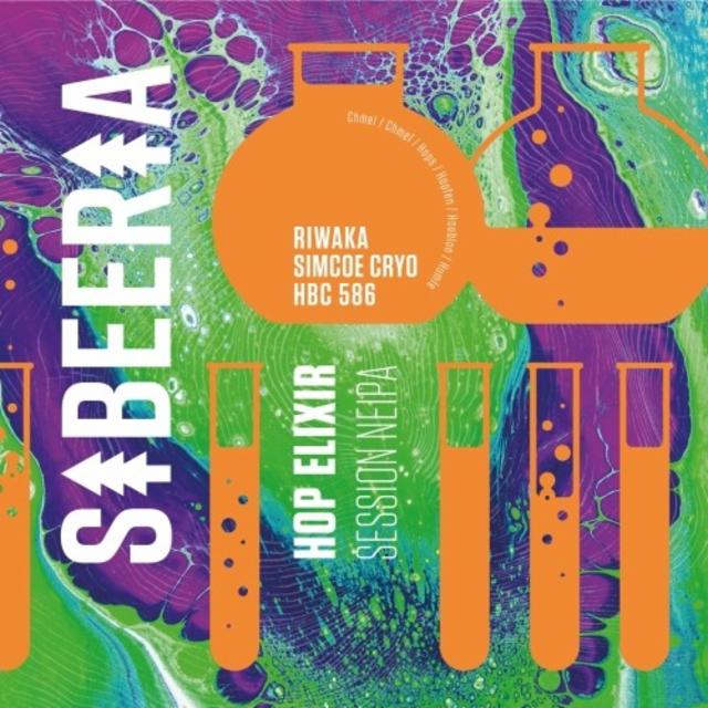 Hop Elixir: Riwaka, Simcoe Cryo, HBC 586 4.9%, Sibeeria, Czech Republic