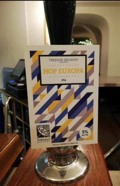 Hop Europa 5.0%, Treboom Brewery, England
