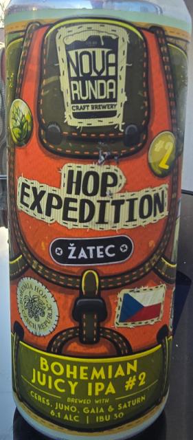 hop expedition bohemian Juicey ipa #2 6.1%, Nova Runda, Croatia