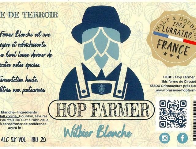 Hop Farmer Witbier Blanche, Hop Farmer