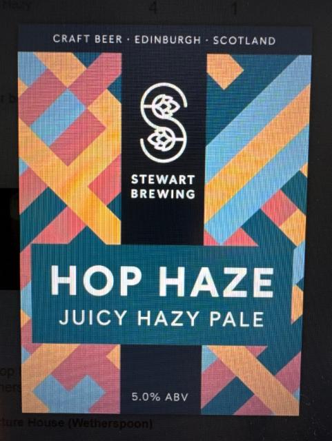 Hop Haze 5.0%, Stewart Brewing, Scotland