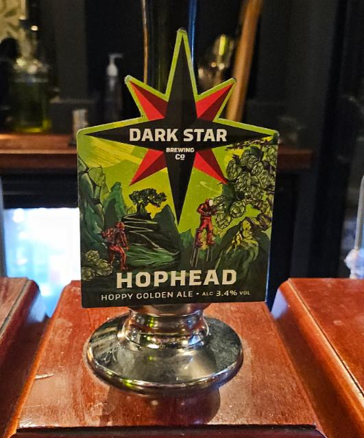 Hop Head 3.4%, Dark Star Brewing Co, England