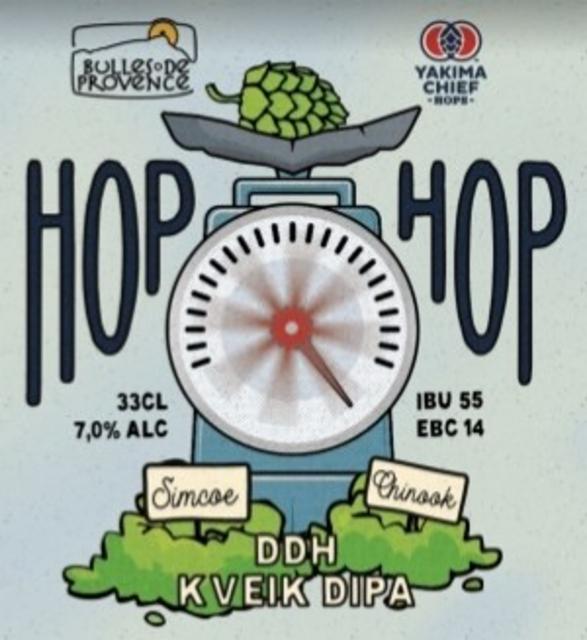 Hop Hop 7.0%, Bulles De Provence - Brasserie De Puyricard, France