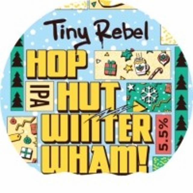 Hop Hut Winter Wham! 5.5%, Tiny Rebel Brewing, Wales