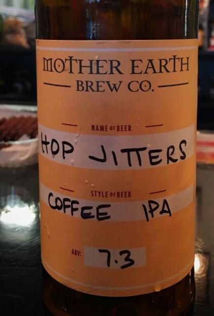 Hop Jitters 7.3%, Mother Earth Brew Company, United States