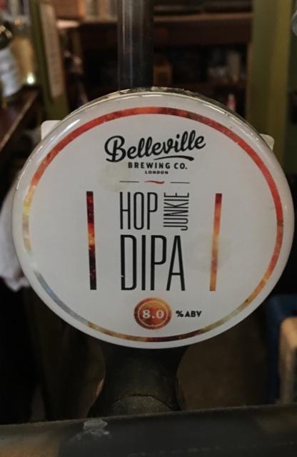 Hop Junkie DIPA 8.0%, Belleville Brewing Company, England