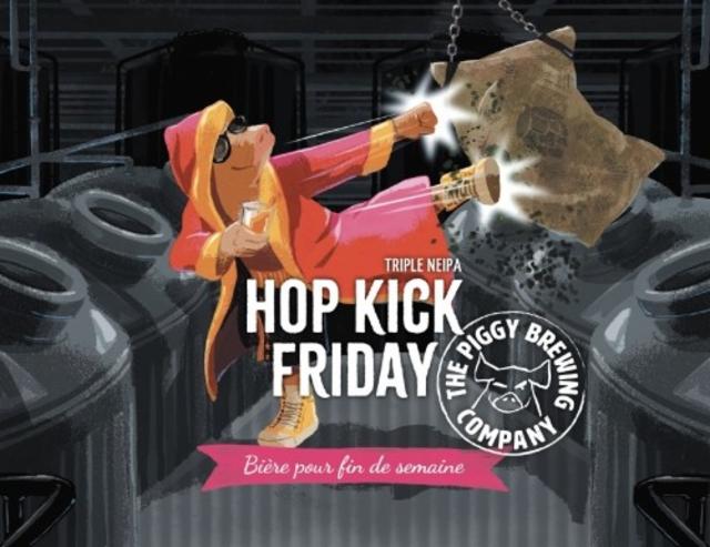 Hop Kick Friday 9.5%, The Piggy Brewing Company, France