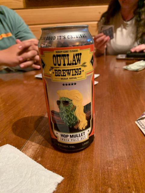 Hop Mullet 6.7%, Outlaw Brewing, Thailand