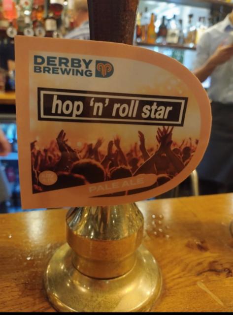 Hop 'N' Roll Star 4.1%, Derby Brewing, England