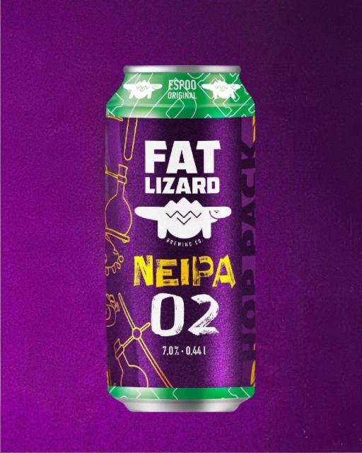 Hop Pack NEIPA 02 7.0%, Fat Lizard Brewing Co., Finland
