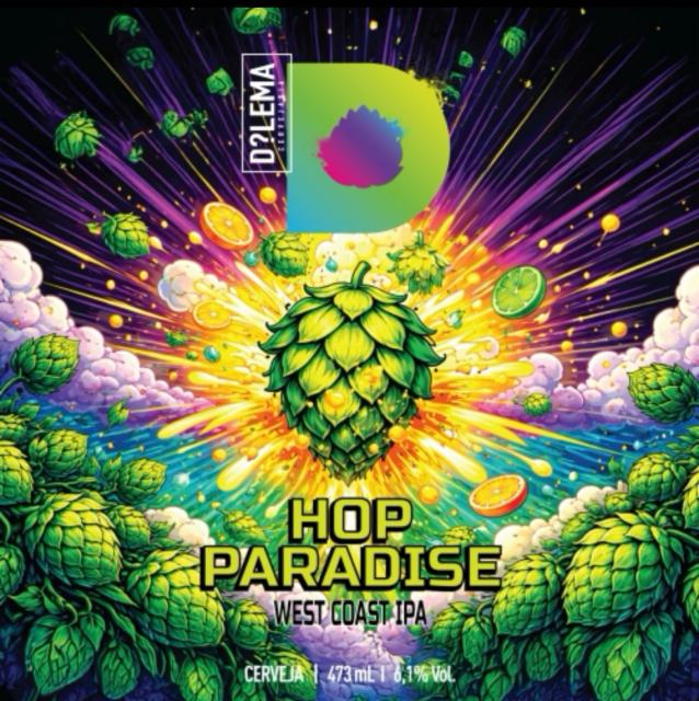 Hop paradise 6.1%, Cervejaria Dilema, Brazil