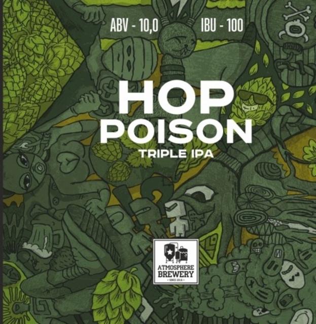 Hop Poison 10.0%, Atmosphere Brewery, Russia