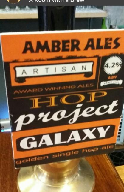 Hop Project Galaxy 4.2%, Amber Ales, England