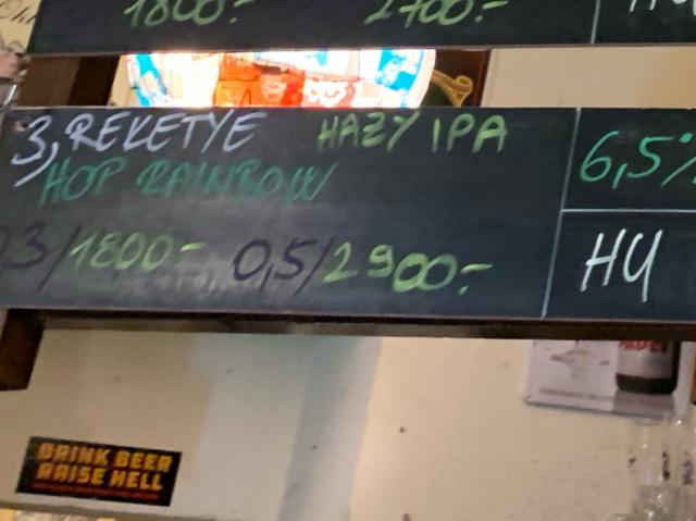 Hop rainbow 6.5%, Reketye Sörfőzde - Brewery, Hungary
