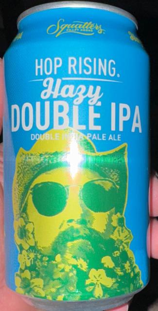 Hop Rising Hazy Double IPA, Squatters Craft Beers