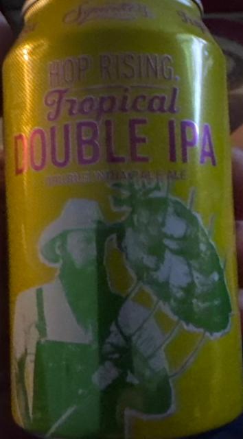 Hop Rising Tropical double IPA, Squatters Craft Beers