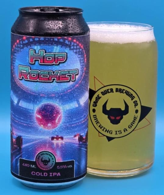 Hop Rocket 6.5%, Game Over Brewing Co., France