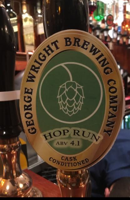 Hop Run 4.1%, George Wright Brewing Company, England