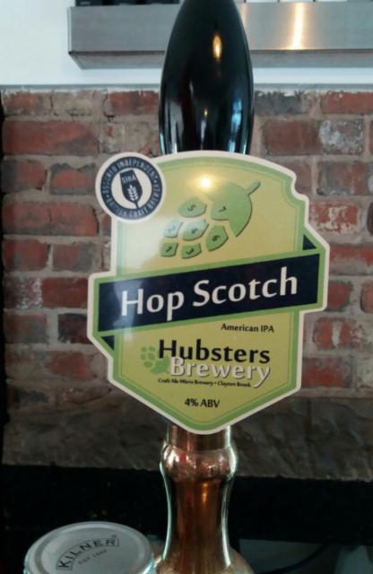 Hop Scotch 4.0%, Hubsters Brewery, England